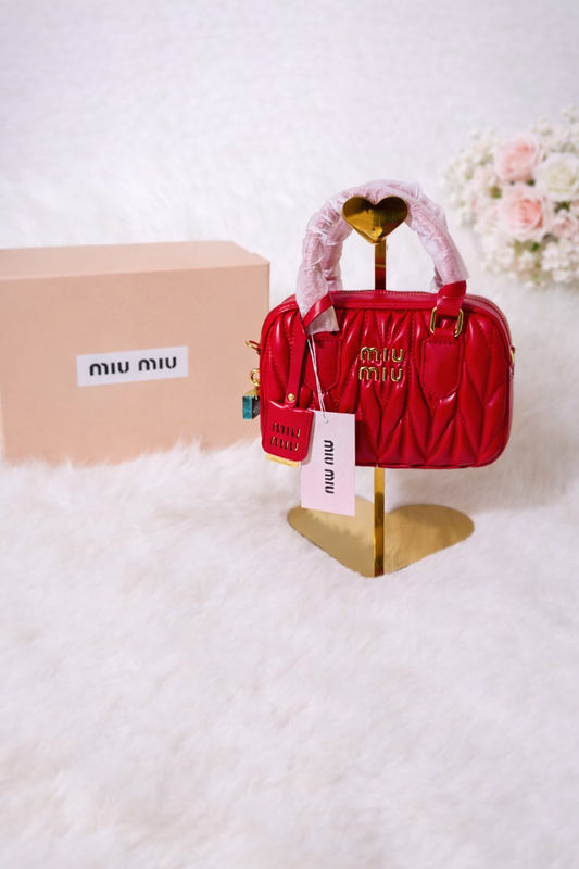 Bolsos Glamour Escarlata Luxe/Rojo