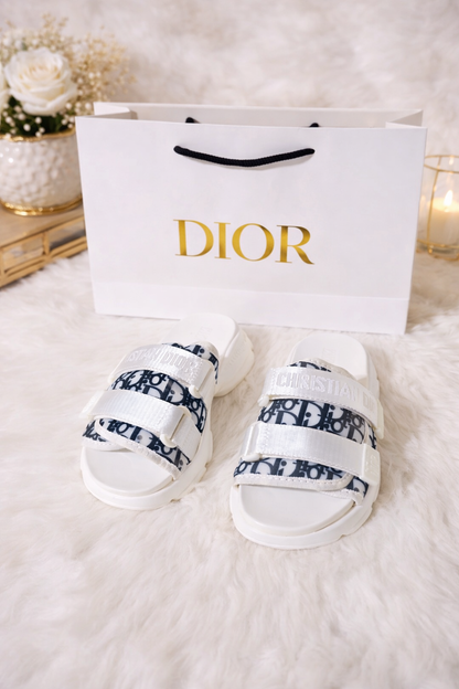 Sandalias Confort Deluxe/Línea Premium/Blanco