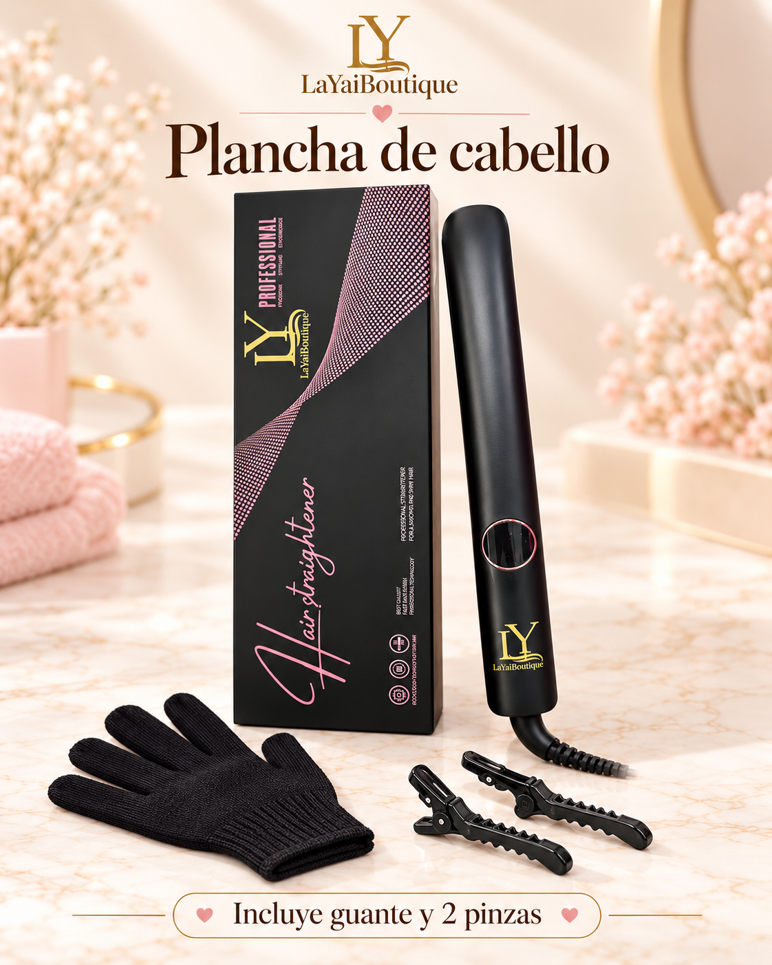 Plancha de pelo profesional LaYaiBoutique