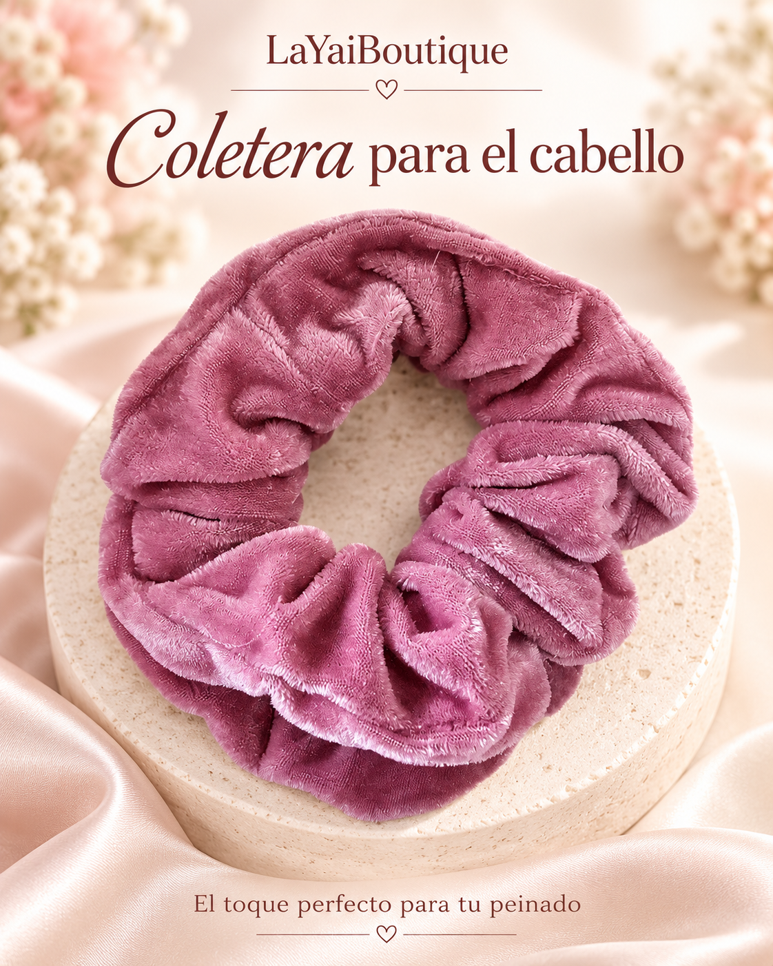 Coletero para el cabello
