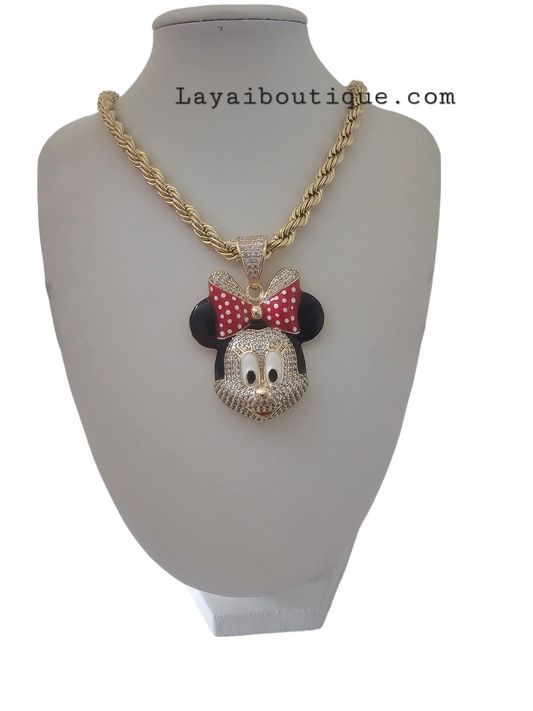 Cadena Oferta Minnie Mause