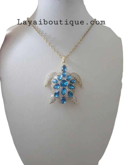 Cadena Oferta Tortuga Azul